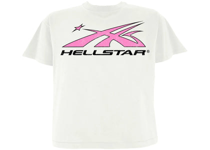 Hellstar Sport Logo T-Shirt White - apparel view 2
