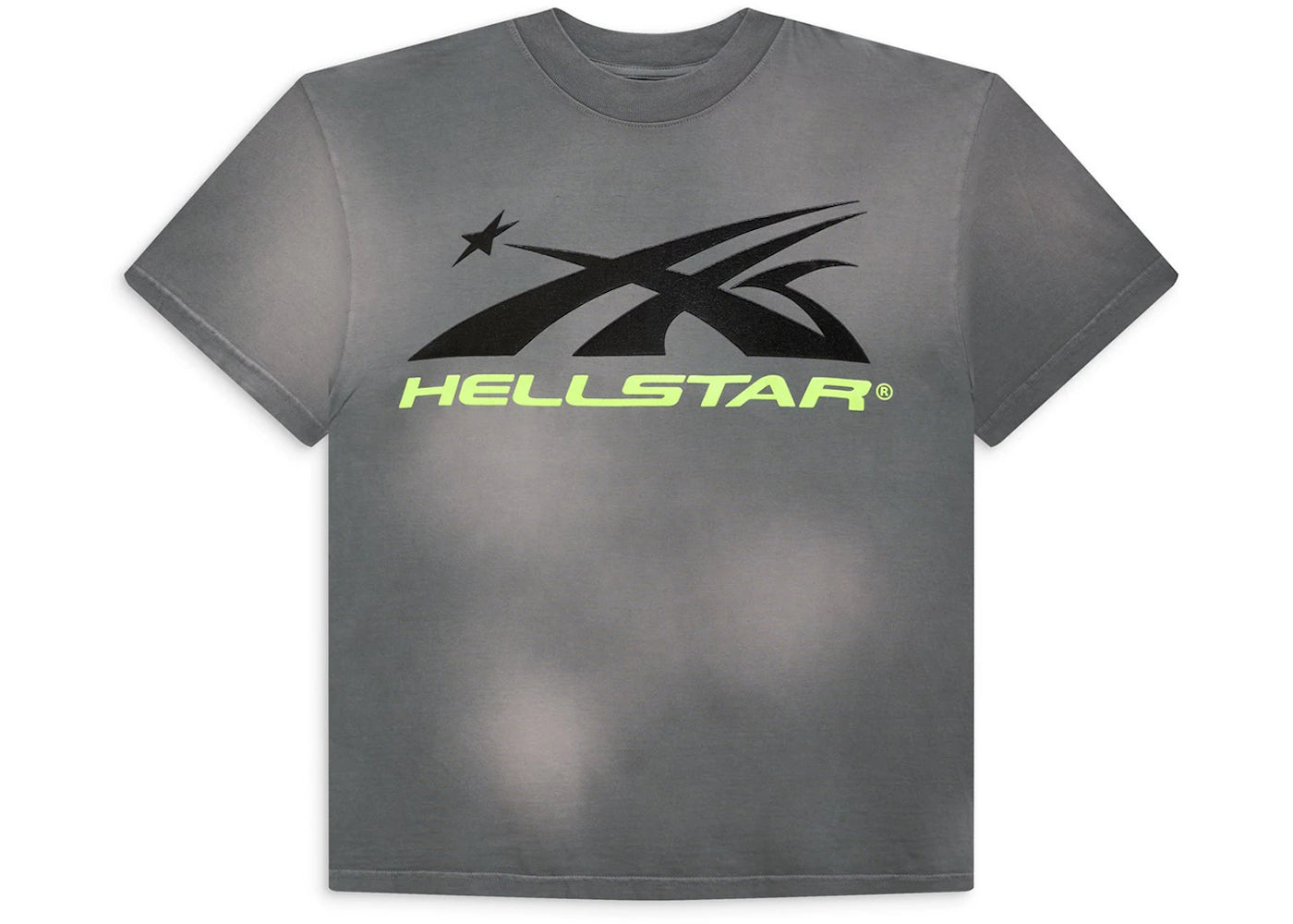 Hellstar Sports Core Logo Gel T-Shirt Grey - vue secondaire A