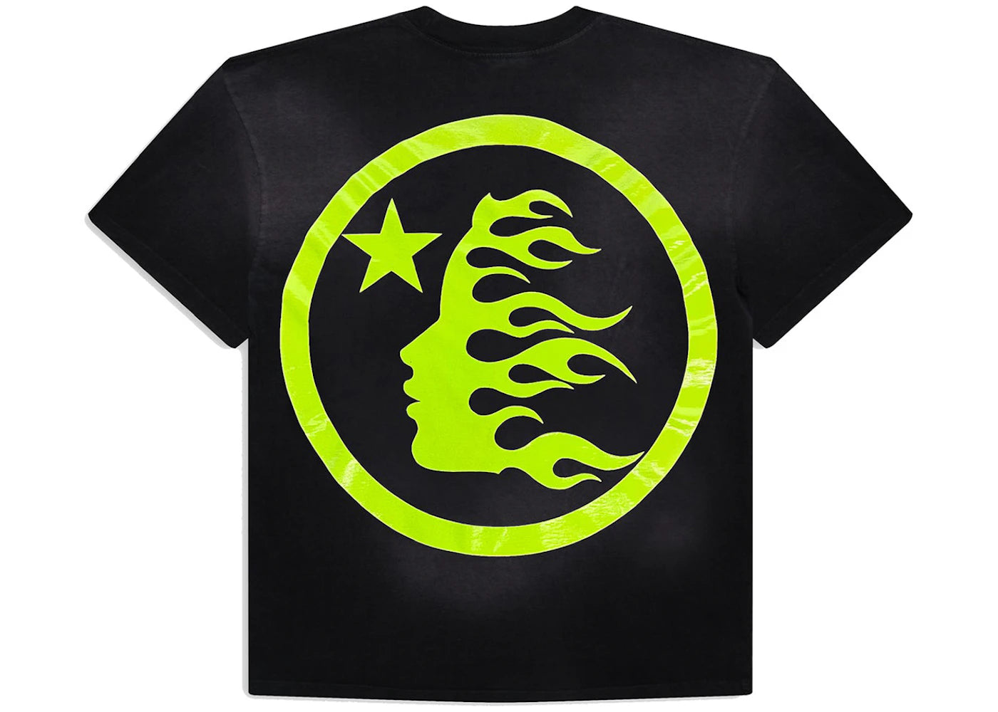 Hellstar Sports Core Logo Gel T-shirt Light Green - vue secondaire B