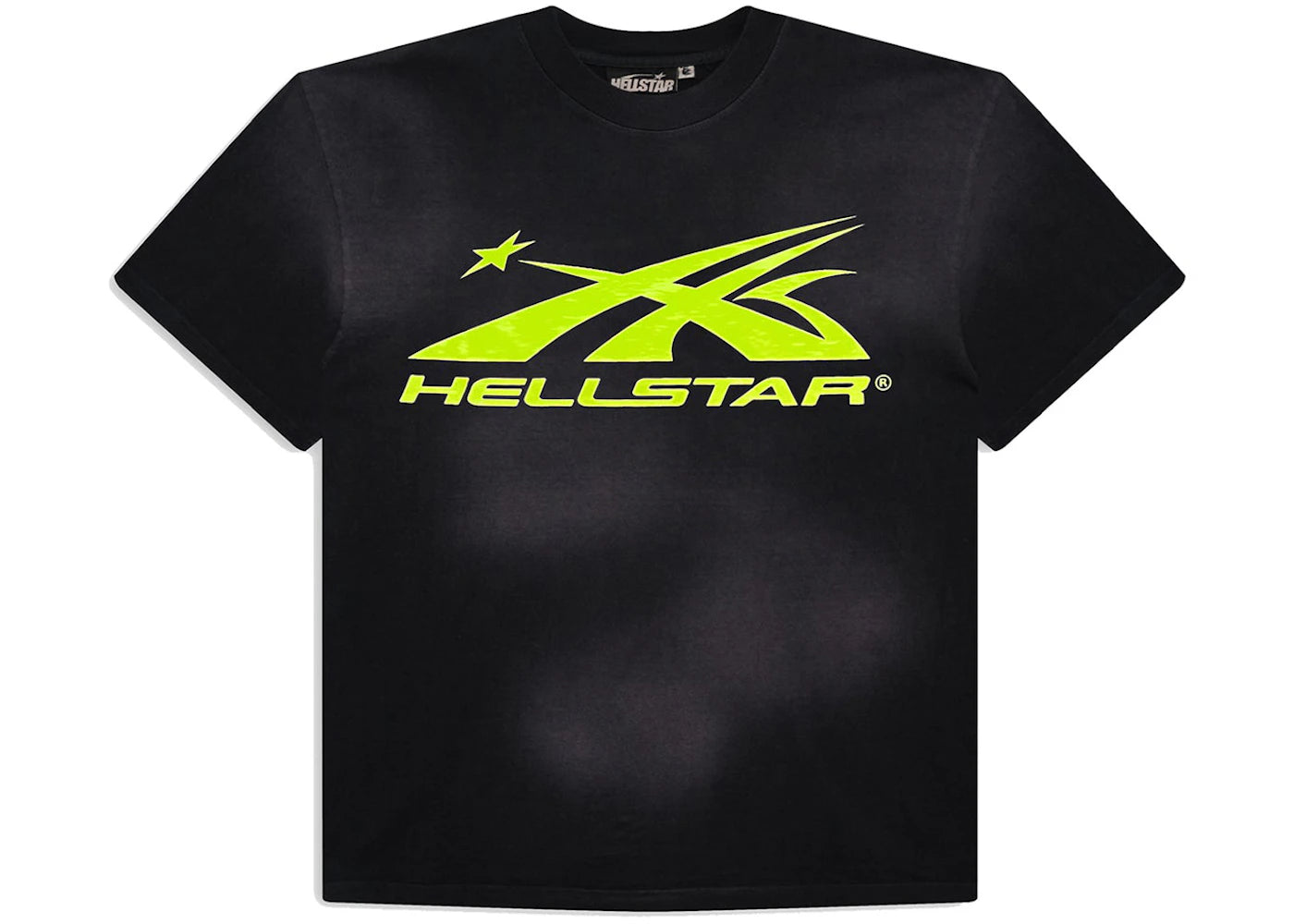 Hellstar Sports Core Logo Gel T-shirt Light Green - vue secondaire A