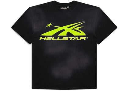 Hellstar Sports Core Logo Gel T-shirt Light Green - apparel view 2