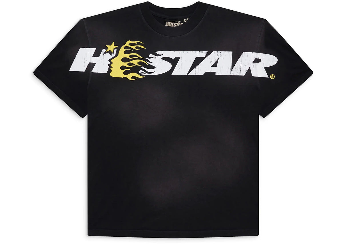 Hellstar Studios Cartoon Logo T-shirt Yellow - vue secondaire A