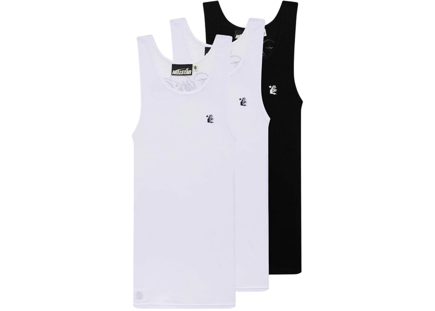 Hellstar Tank Top (3 Pack) Multicolor - vue secondaire B
