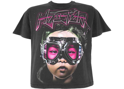 Hellstar The Future T-Shirt Black Pink - apparel view 2