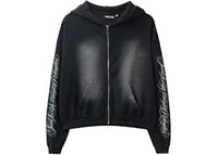 Hellstar Thermal Zip-Up Hoodie Black