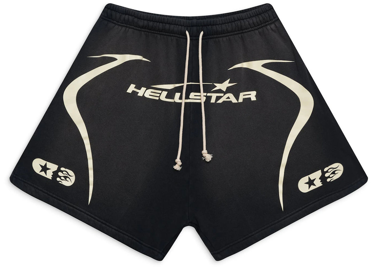 Hellstar Warm Up Shorts Black - vue secondaire B