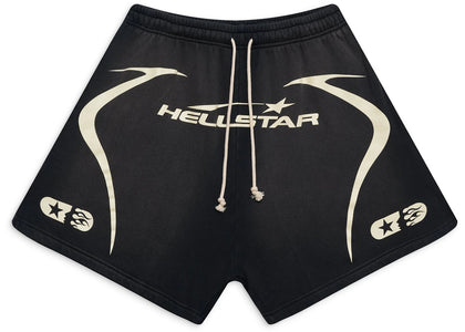 Hellstar Warm Up Shorts Black - apparel view 2