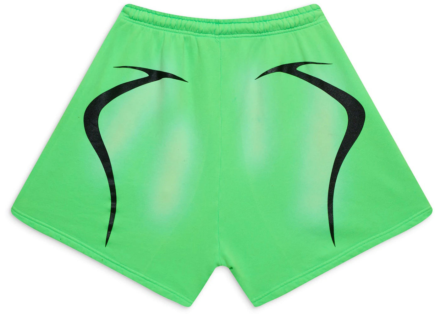 Hellstar Warm Up Shorts Neon Green - vue secondaire A