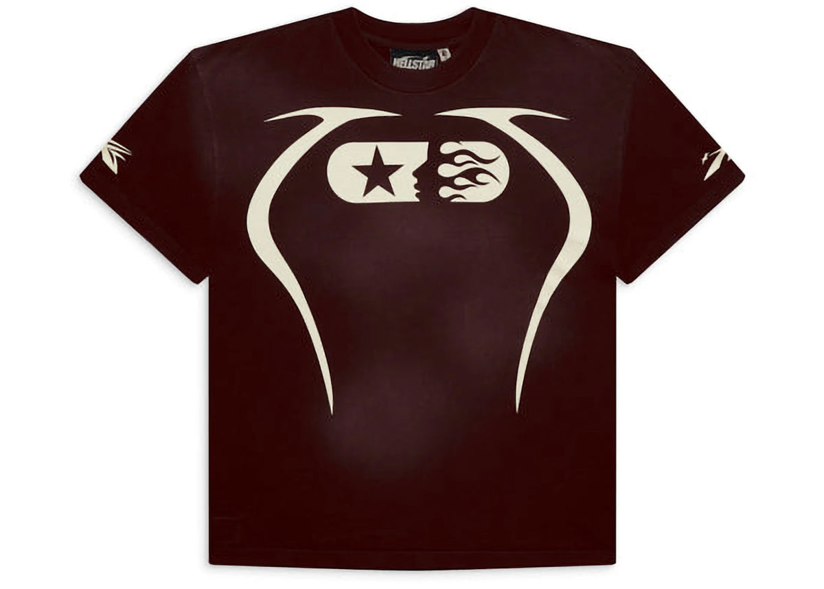 Hellstar Warm Up T-shirt Brown - vue secondaire A