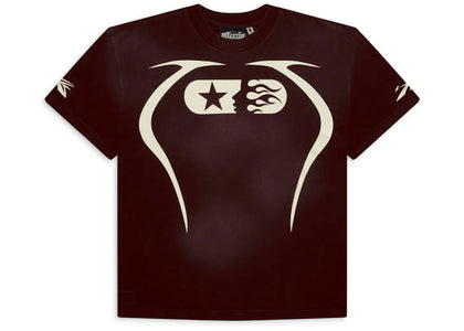 Hellstar Warm Up T-shirt Brown - apparel view 2
