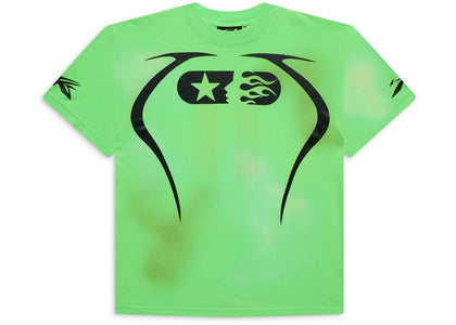 Hellstar Warm Up T-shirt Neon Green - authentic Hellstar apparel