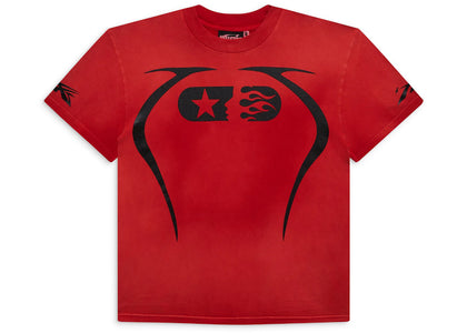 Hellstar Warm Up T-shirt Red - apparel view 2