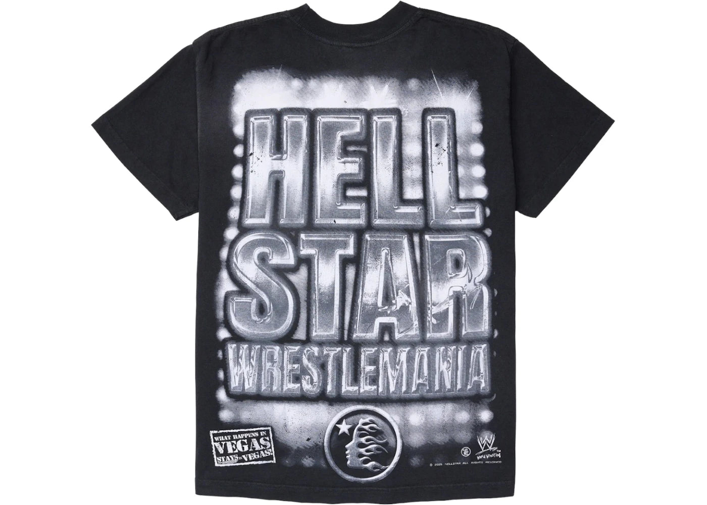 Hellstar Wrestlemania T-Shirt Black - vue secondaire B
