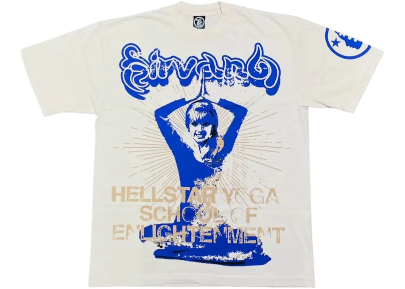 Hellstar Yoga T-shirt White - vue secondaire A