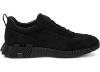 Hermès Bouncing Sneaker Triple Black Mesh and Suede