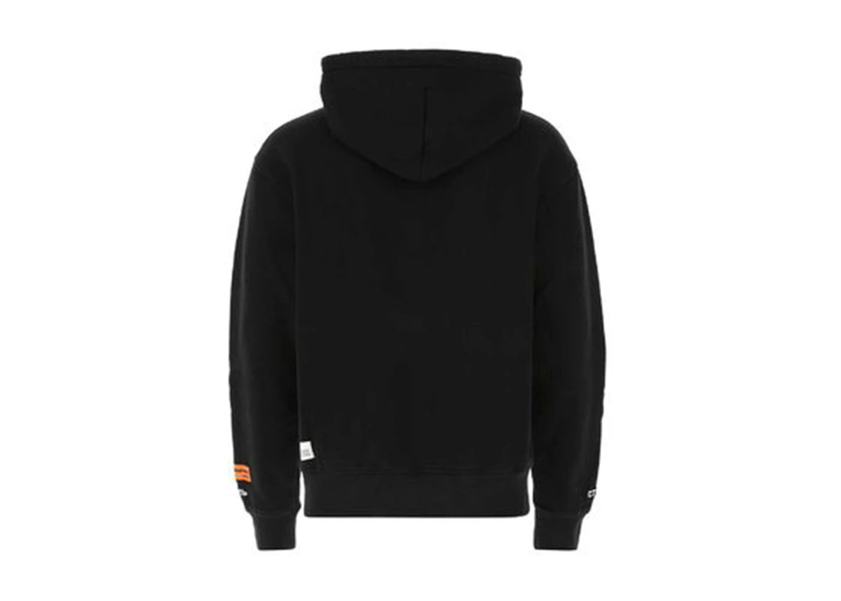 Heron Preston Halo Herons Hoodie Black/Yellow - vue secondaire B