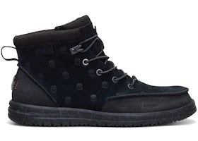 Hey Dude Bradley Suede Jelly Roll Black Oyster
