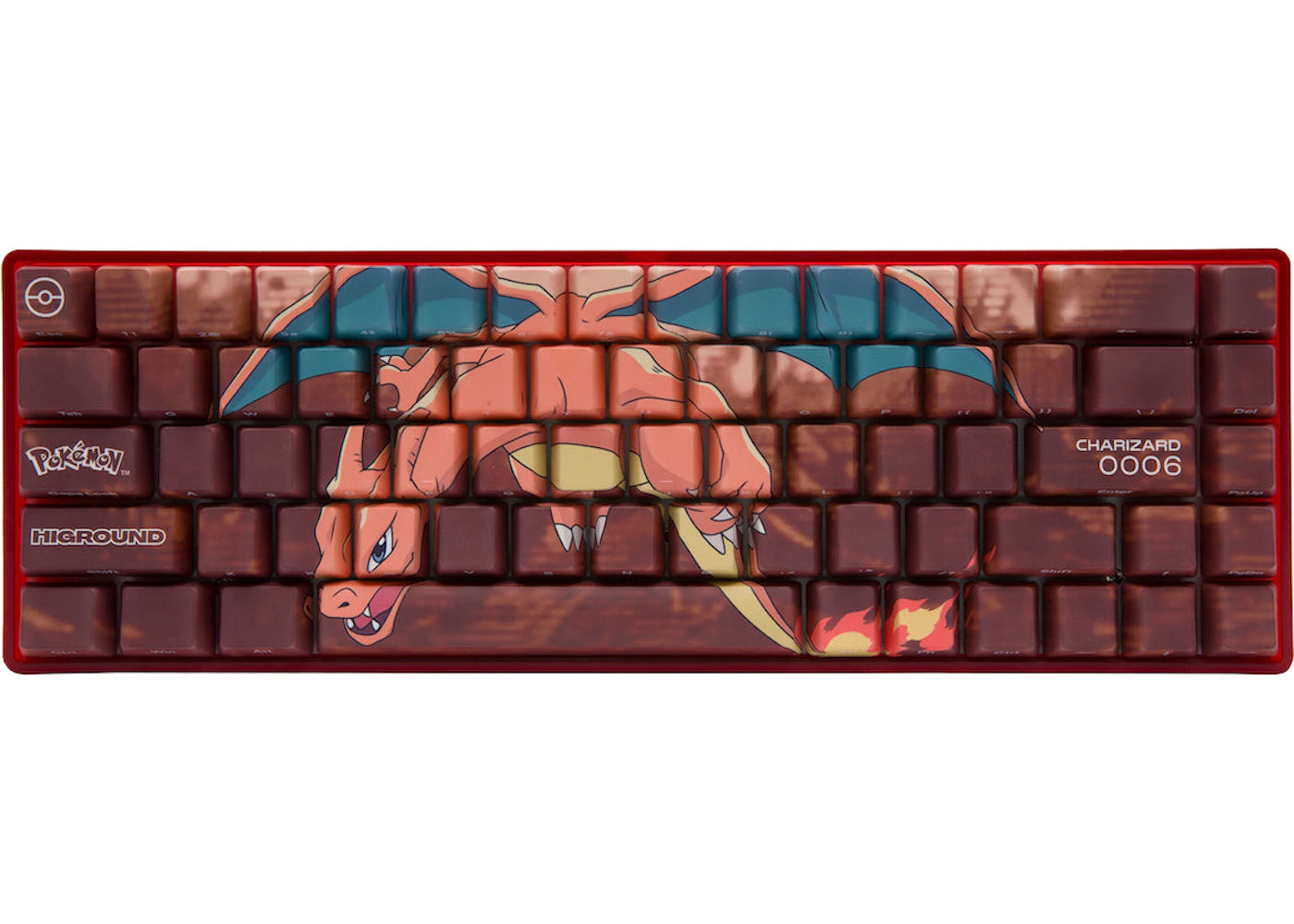 Higround x Pokemon Charizard Performance Base65 Tastatur - vue 360