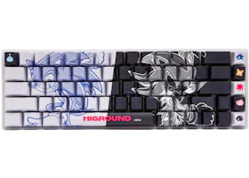 Higround x Sonic the Hedgehog Adventure Keyboard Gray/Black - vue 360