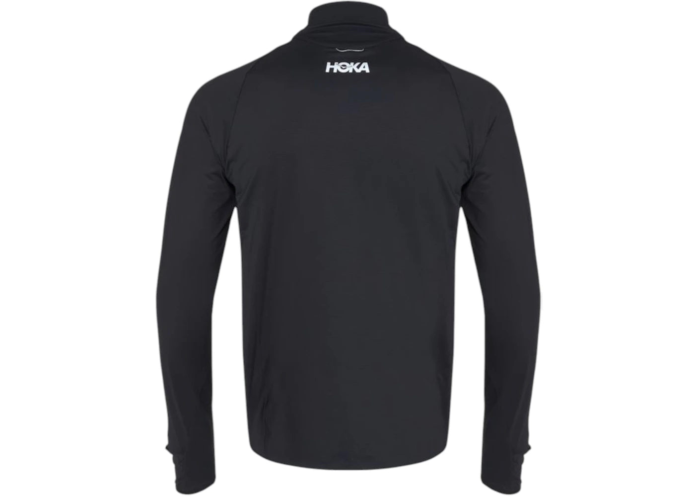 Hoka GlideTech Quarter Zip Sweatshirt Black - vue secondaire B