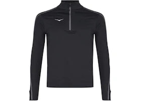 Hoka GlideTech Quarter Zip Sweatshirt Black