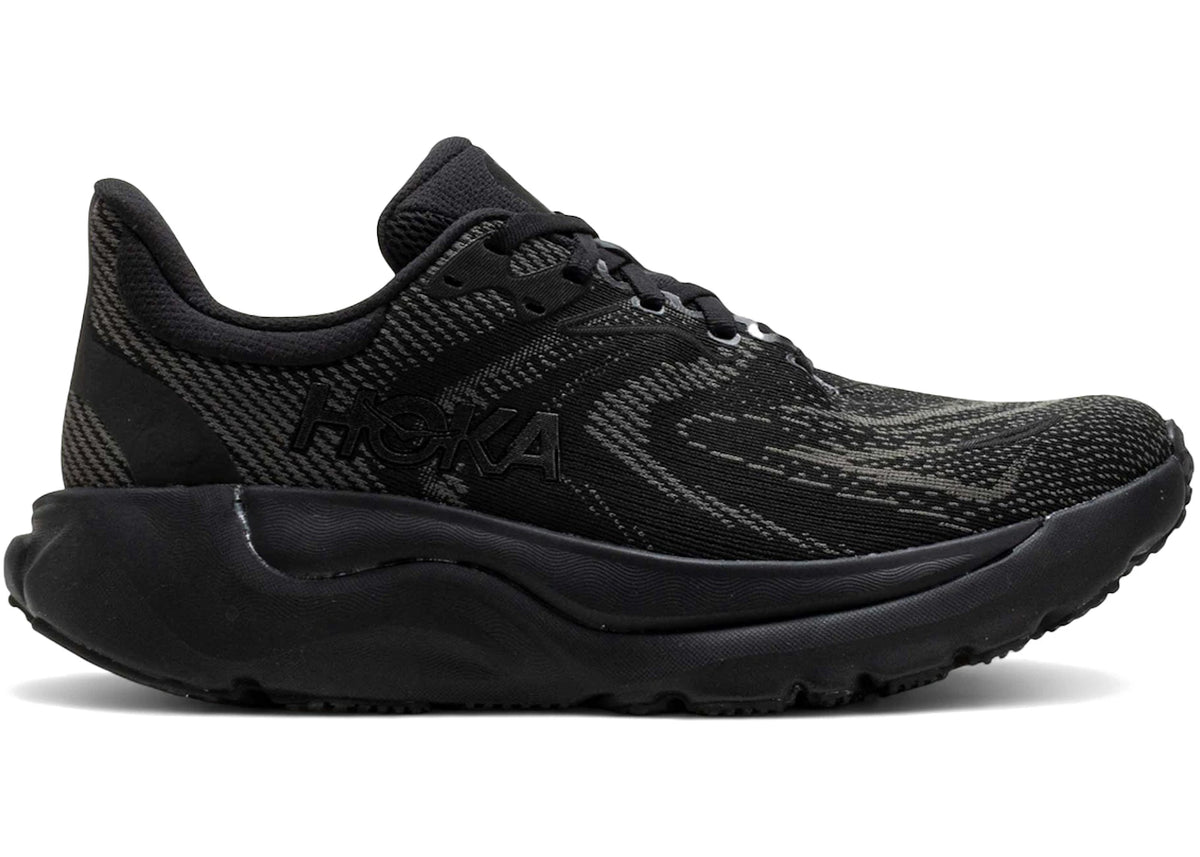 Hoka One One Arahi 8 Black Skyward Blue - vue 360