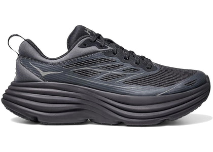 Hoka One One Bondi 8 Caged Charcoal Grey Grey Skies - sneakers view 2