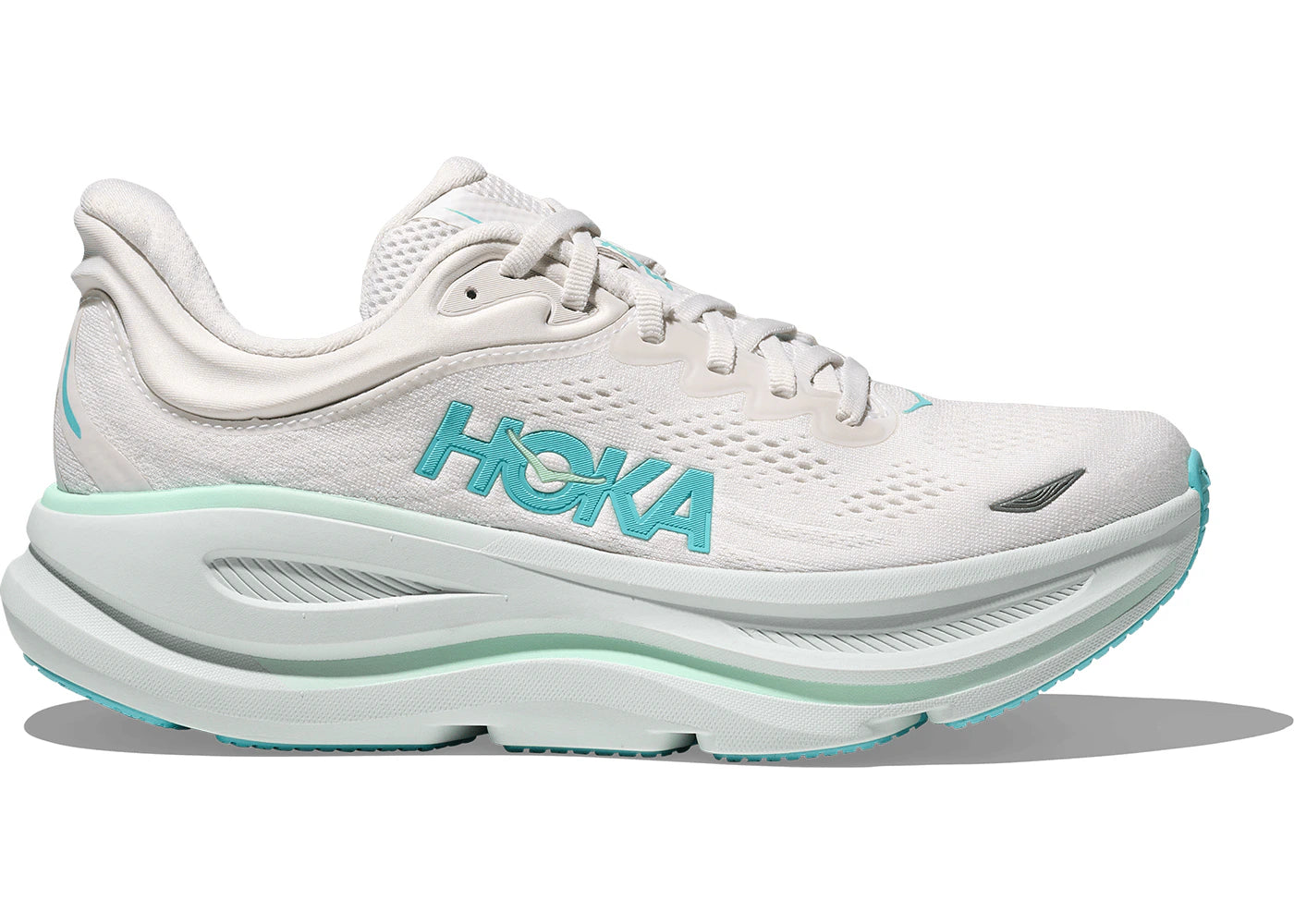 Hoka One One Bondi 9 Frost Cielo Blue (Women's) - vue secondaire A
