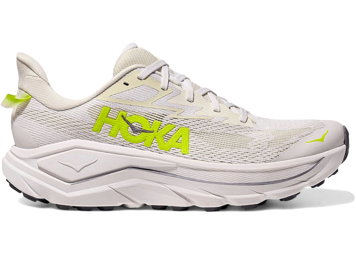 Hoka One One Challenger 8 White Neon Citrus (Women's) - vue 360