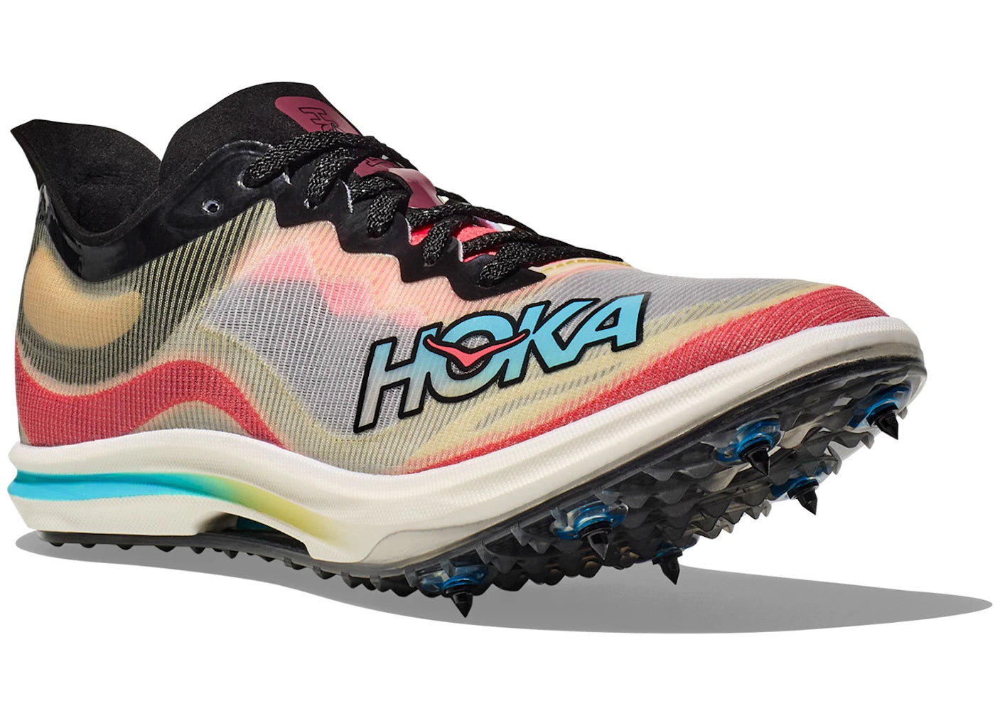 Hoka One One Cielo X 3 MD Black Yuzu - vue secondaire B