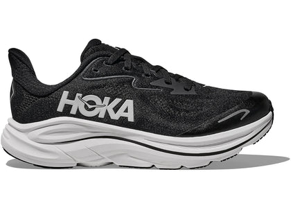 Hoka One One Clifton 10 Black White (GS) - sneakers view 2