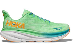 Hoka One One Clifton 9 Zest Lime Glow - authentic Hoka One One sneakers