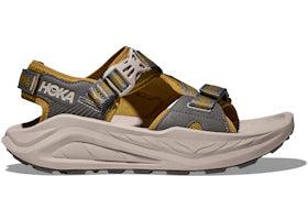 Hoka One One Infini Hike TC Mustard Seed Putty - vue 360