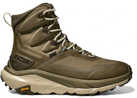 Hoka One One Kaha 2 Frost Gore-Tex Antique Olive Oyster Mushroom - authentic Hoka One One sneakers