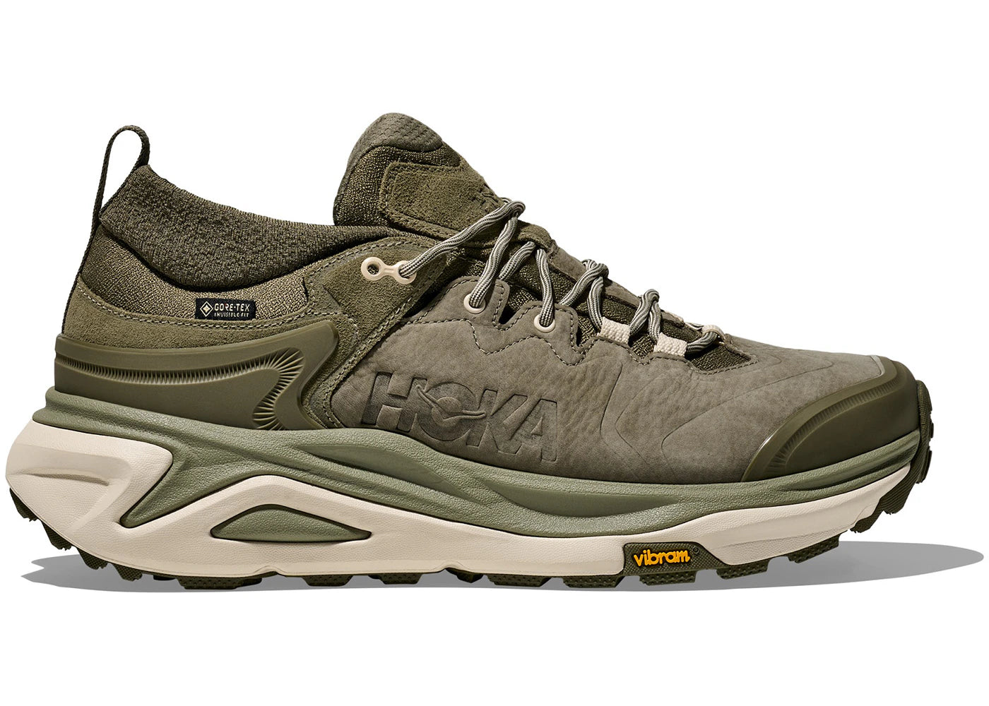 Hoka One One Kaha 3 Low Gore-Tex Eucalyptus Birch - vue 360