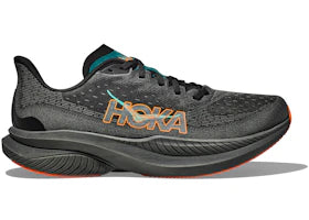 Hoka One One Mach 6 Black Electric Tangerine - authentic Hoka One One sneakers