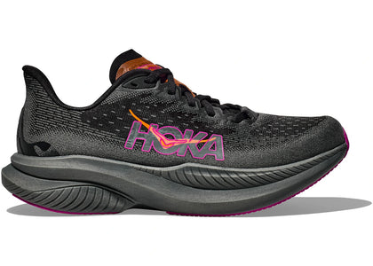 Hoka One One Mach 6 Black Fuchsia (Women's) - sneakers view 2