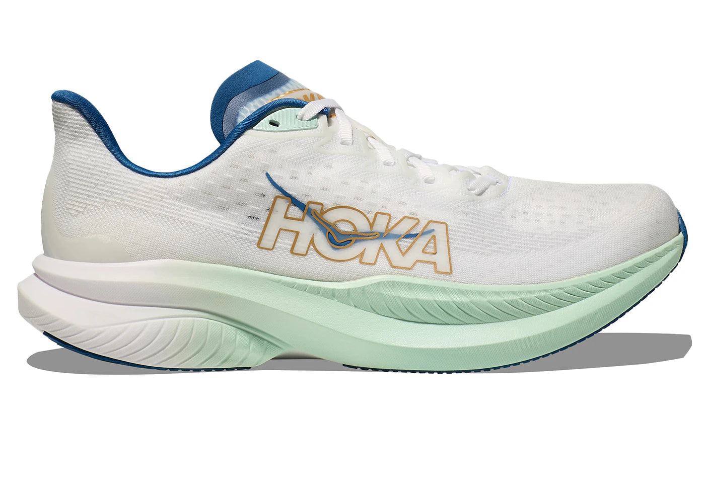 Hoka One One Mach 6 Frost Gold - vue secondaire A