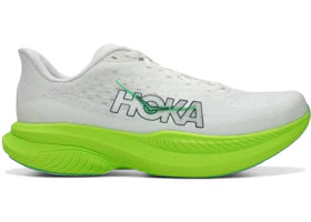 Hoka One One Mach 6 White Neon Lime