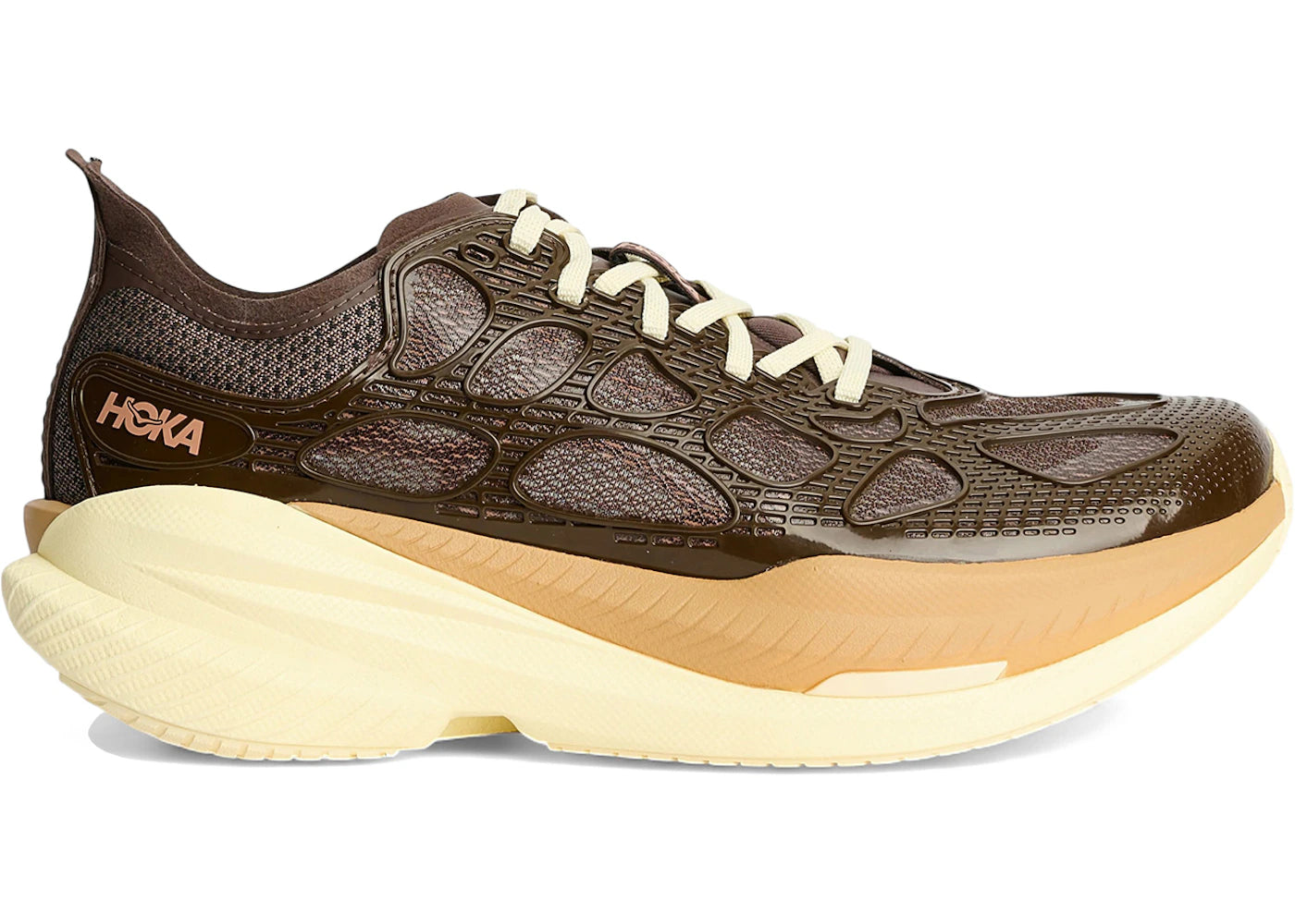 Hoka One One Mach X Caged Walnut Maple - vue 360
