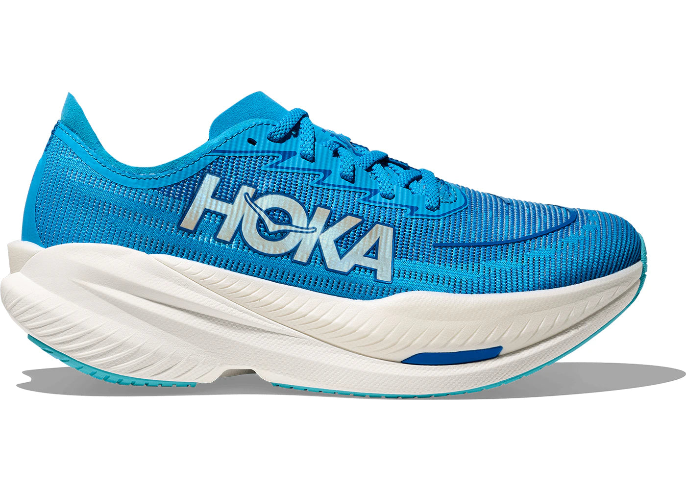 Hoka One One Mach X 2 Skyward Blue Electric Cobalt - vue 360