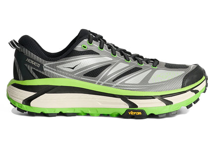 Hoka One One Mafate Speed 2 Black Electric Green - authentic Hoka One One sneakers