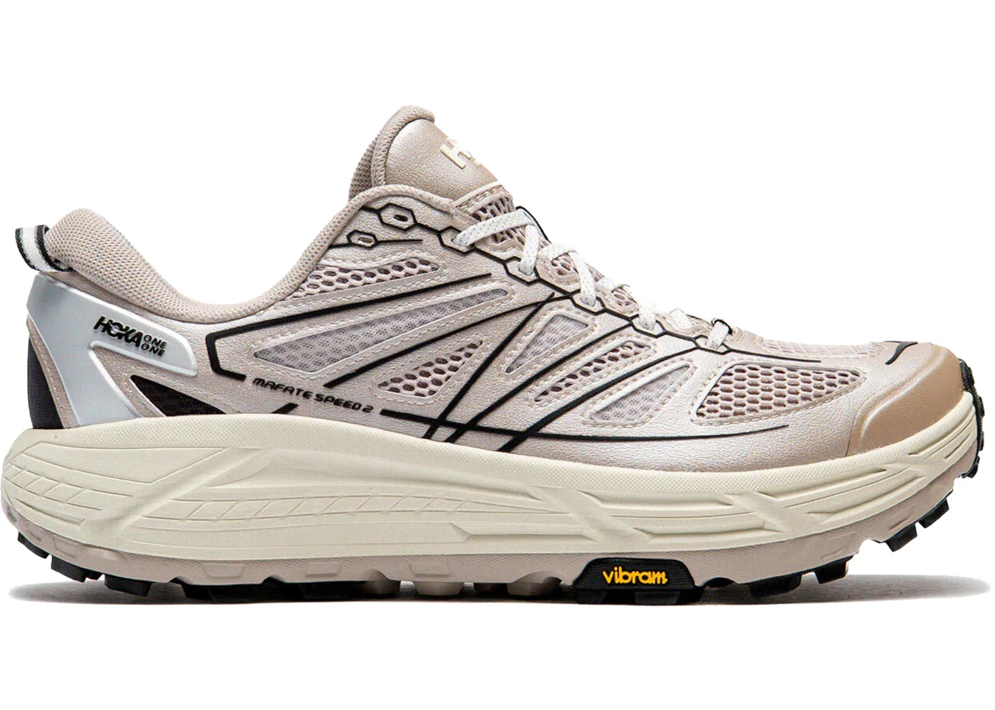 Hoka One One Mafate Speed 2 TS Putty Black - vue secondaire A