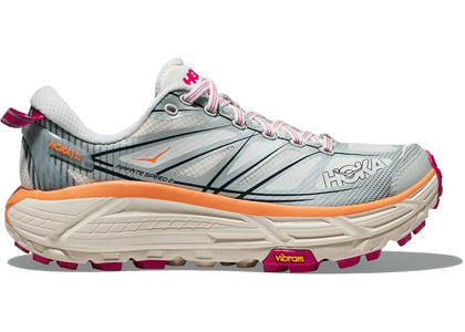 Hoka One One Mafate Speed 2 White Ice Flow - sneakers view 2
