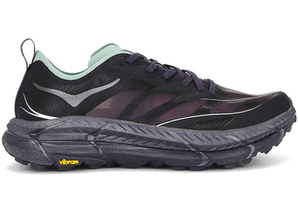 Hoka One One Mafate Speed 4 Lite Charcoal Grey Jade - authentic Hoka One One sneakers