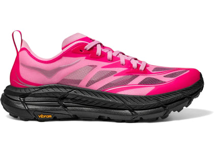 Hoka One One Mafate Speed 4 Lite Neon Dragonfruit Black - authentic Hoka One One sneakers