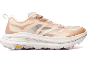 Hoka One One Mafate Speed 4 Lite Oat Milk / River Rock Grey - vue 360