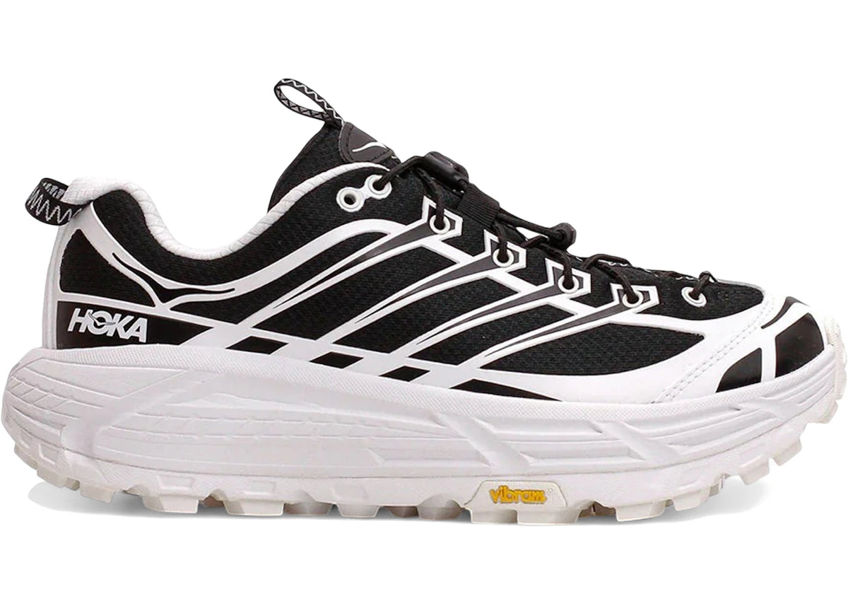 Hoka One One Mafate Three2 Frost Black - vue 360