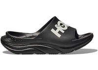 Hoka One One Ora Athletic Slide Black White