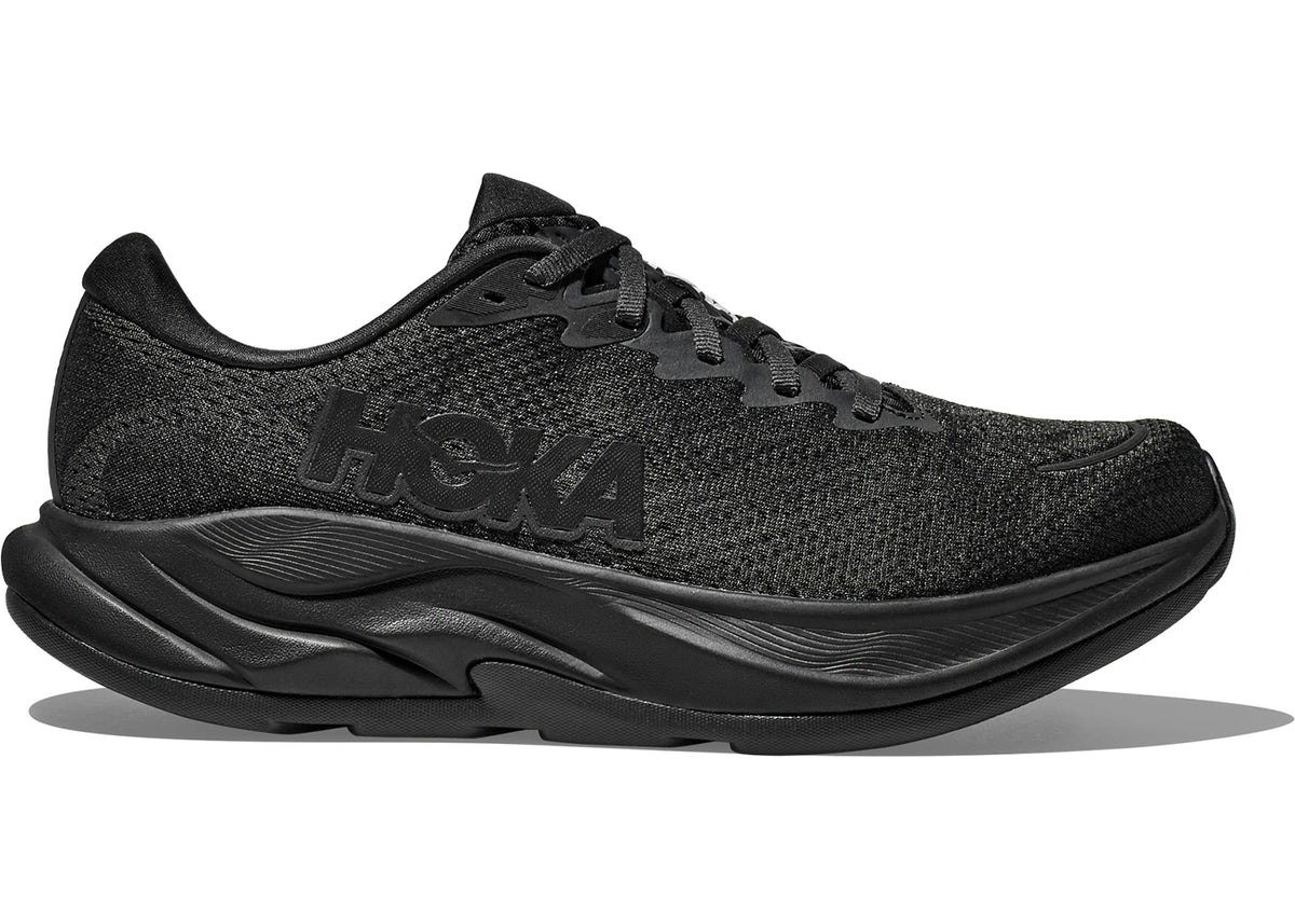 Hoka One One Rincon 4 Triple Black (Women's) - vue 360